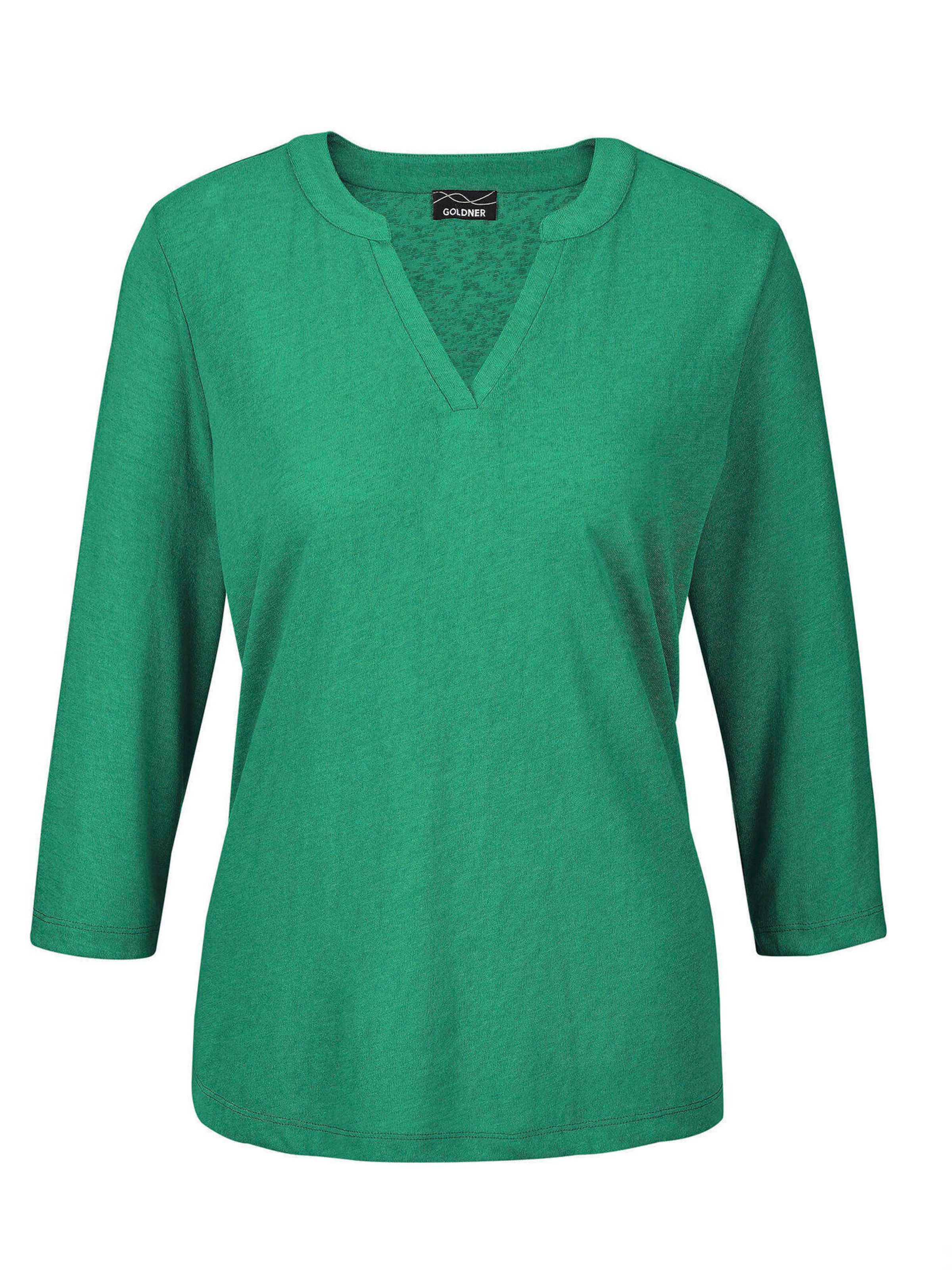 Goldner Shirt in Groen: voorkant