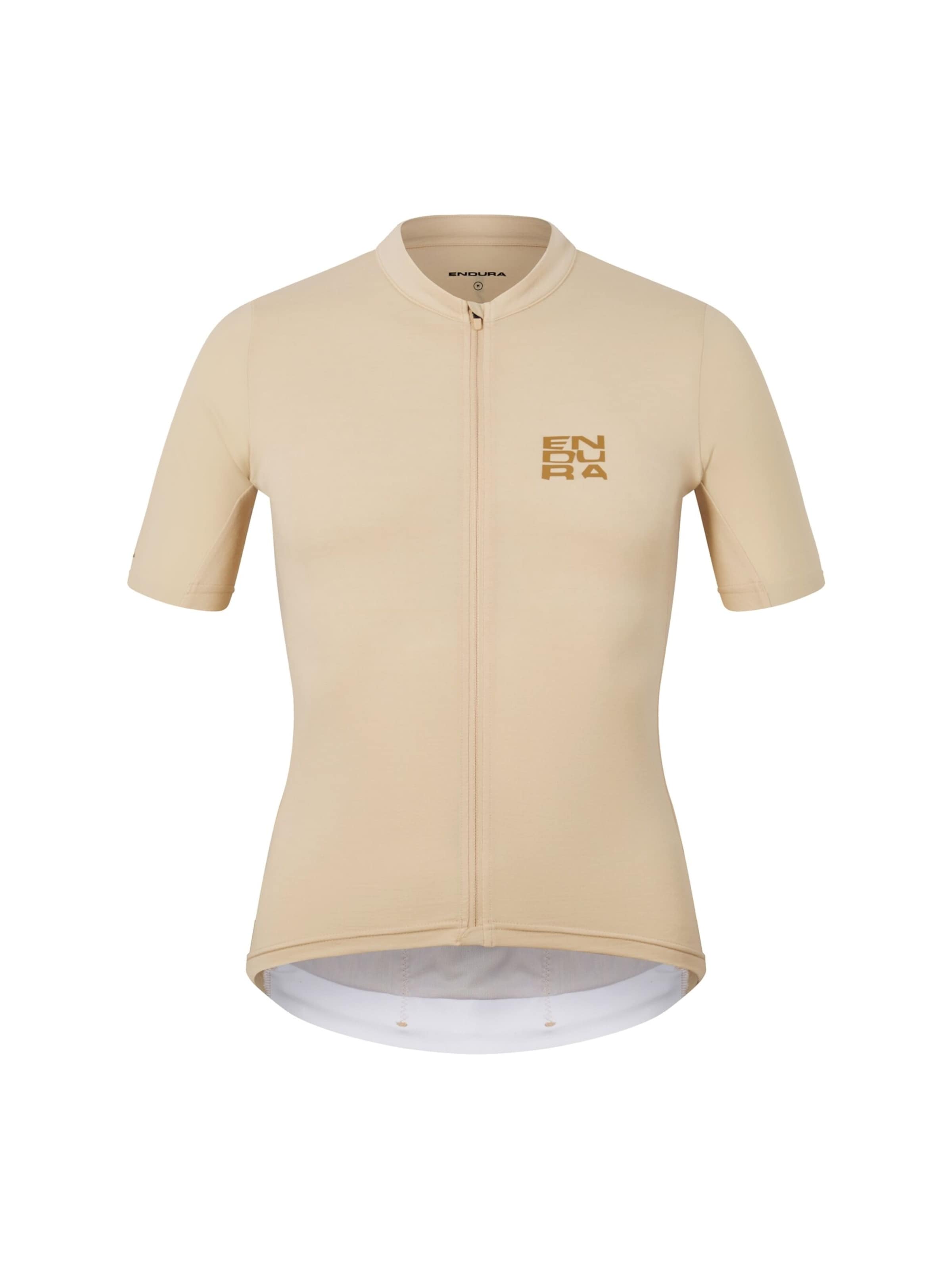 ENDURA Functioneel shirt 'ALLTRACK' in Beige: voorkant