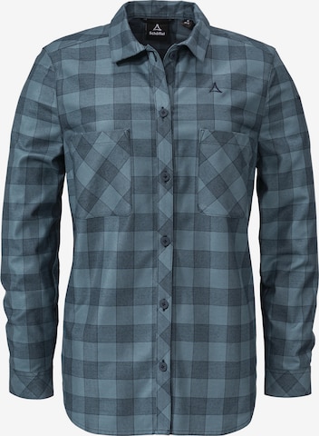 Schöffel Multifunctionele blouse 'Hopedale' in Blauw: voorkant