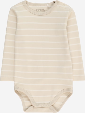 Fixoni Sparkedragt/Body i beige: forside