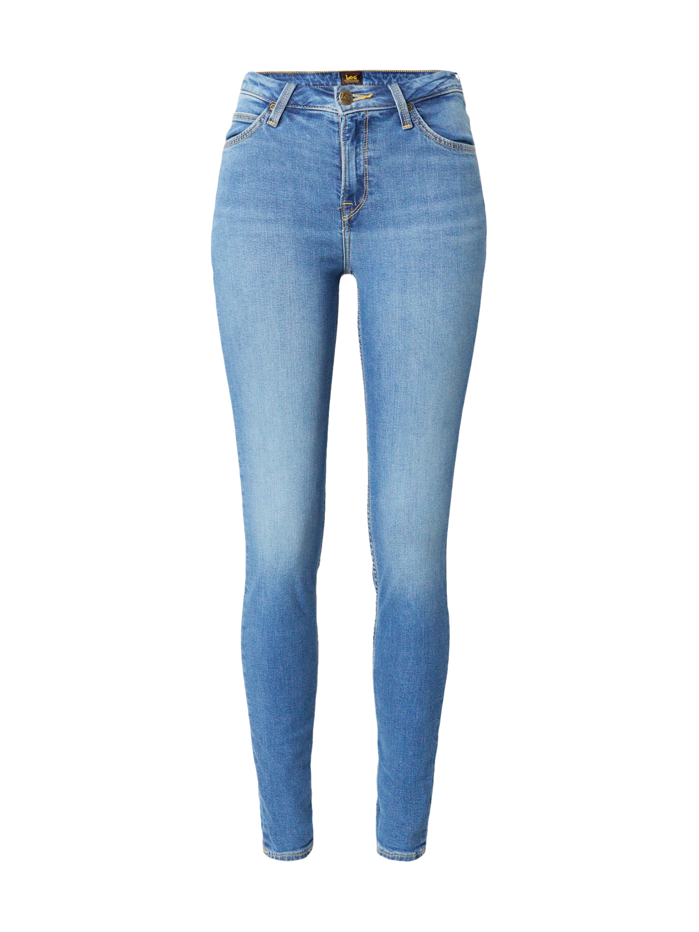 Lee Slimfit Jeans 'SCARLETT' in Blauw: voorkant