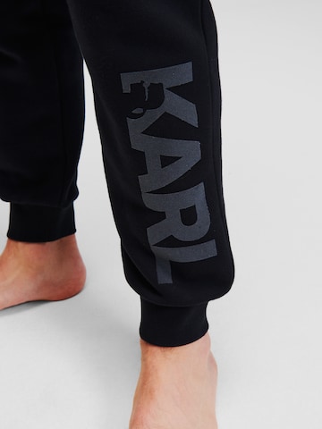 Tapered Pantaloni di Karl Lagerfeld in nero