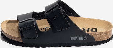 Ciabatta 'Atlas' di Bayton in nero: frontale