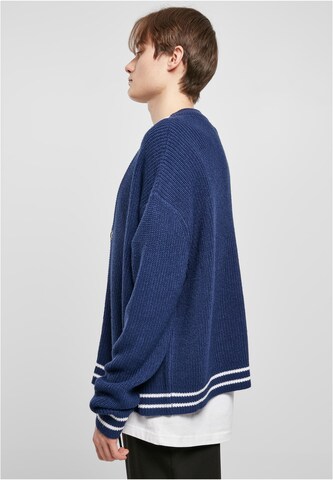 Urban Classics Knit Cardigan in Blue