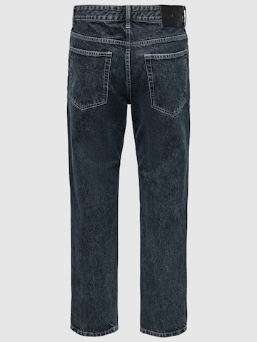 Only & Sons regular Jeans i blå