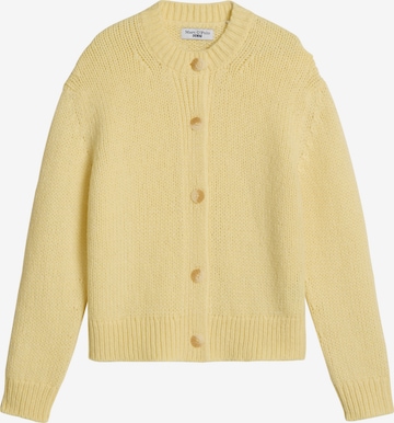 Marc O'Polo DENIM Strickjacke in Gelb: Vorderseite