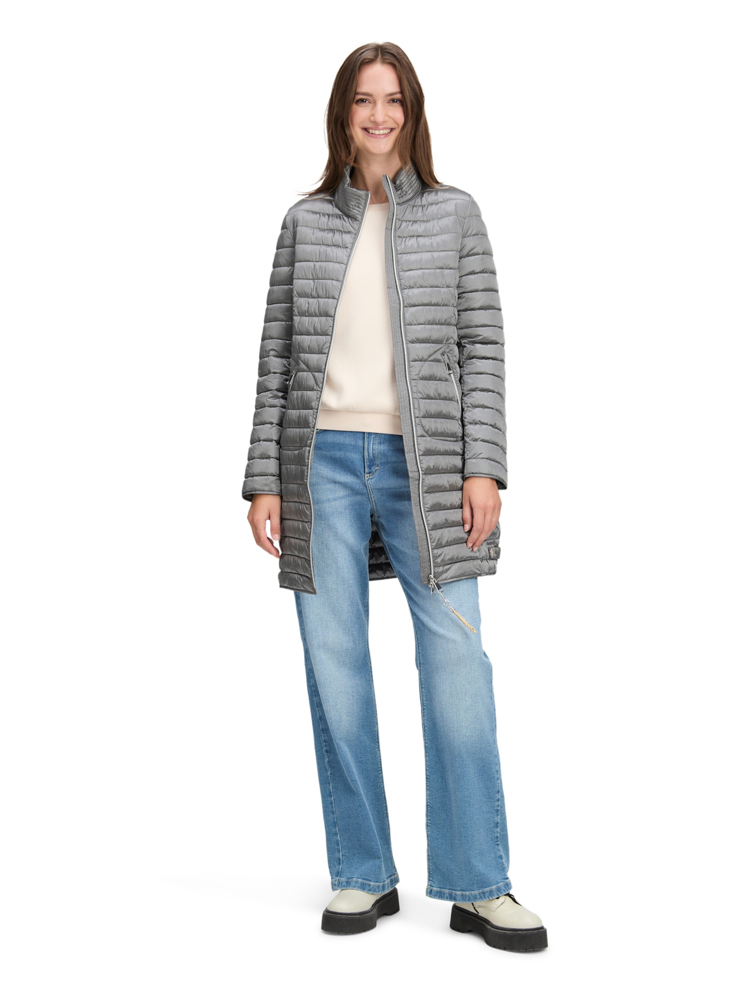 Cartoon Between-Season Jacket in Grey