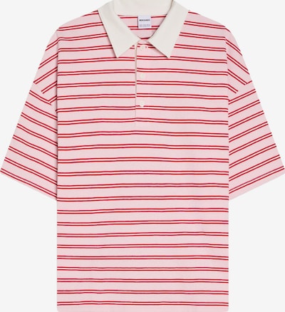 Bershka Paita värissä roosa / punainen / valkoinen, Tuotenäkymä