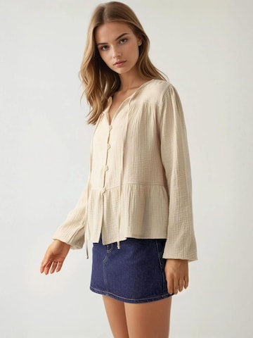 Hiccup Blouse 'Blusen' in Beige