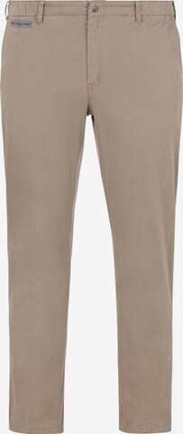 Loosefit Pantalon 'Baron Eoin' Charles Colby en beige : devant