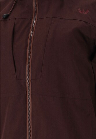 Whistler Outdoor jacket 'Downey' in Brown
