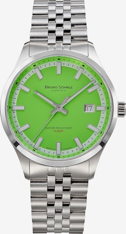 Bruno Söhnle Analog Watch in Green: front