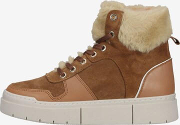 SCAPA High-Top Sneakers in Brown