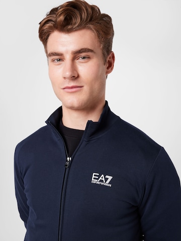 EA7 Emporio Armani Sweat suit in Blue