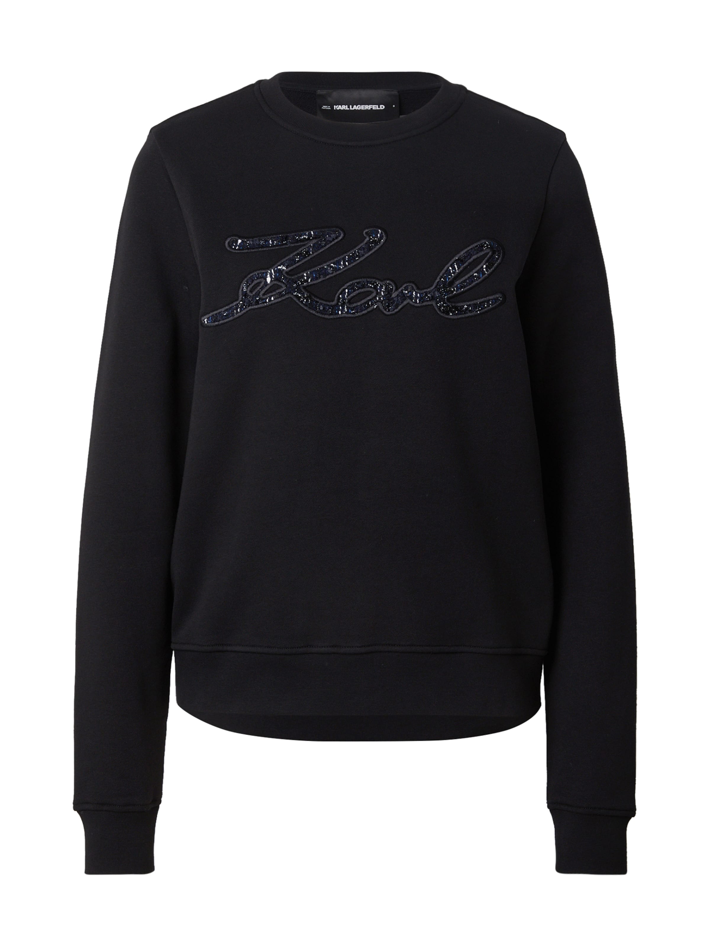 Karl Lagerfeld Свитшот в Черный: спереди
