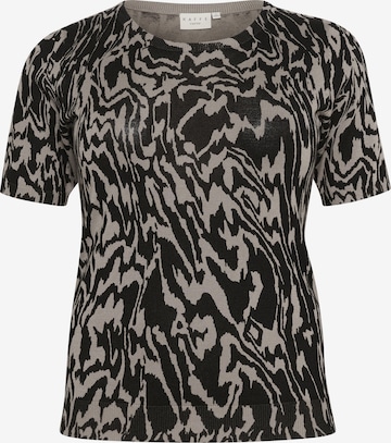 KAFFE CURVE Pullover 'Lizzy' in Schwarz: Vorderseite