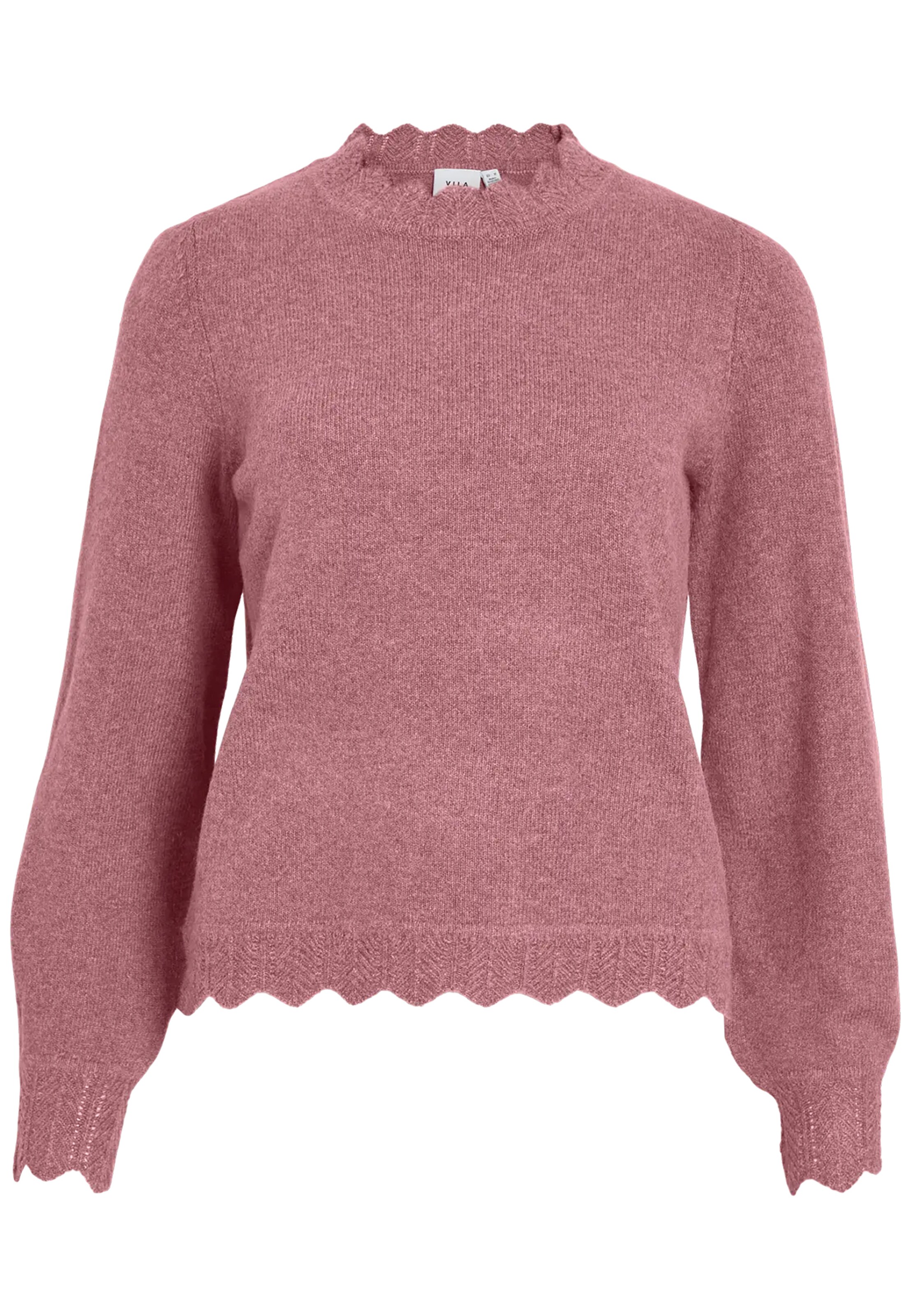 VILA Pullover 'VINIKOLINA' i pink: forside