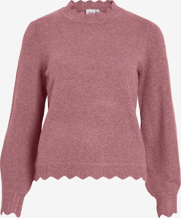 VILA Pullover 'VINIKOLINA' i pink: forside