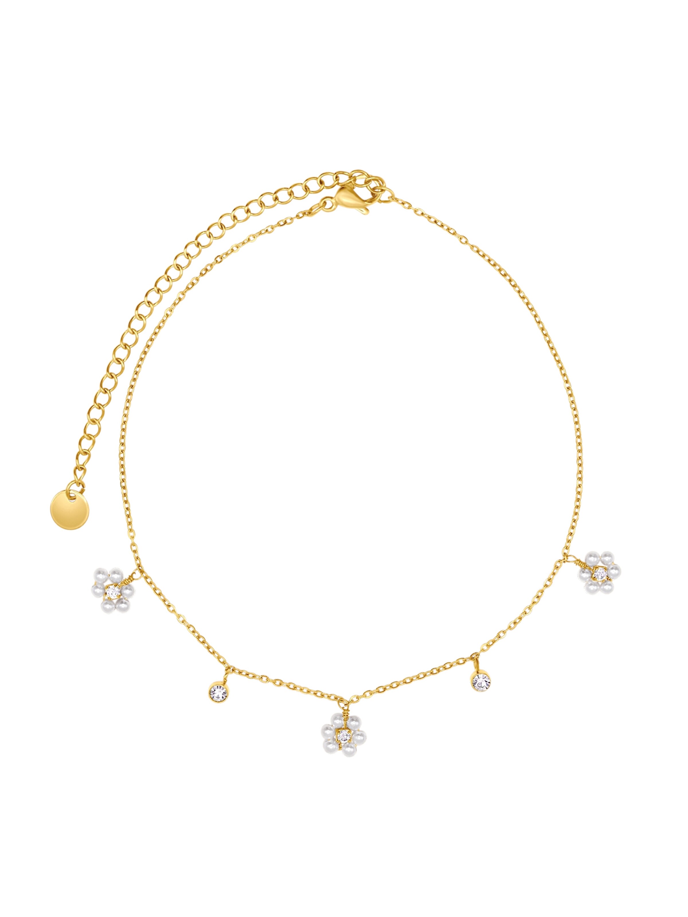 Bijoux de pied 'Aila' Heideman en or : devant