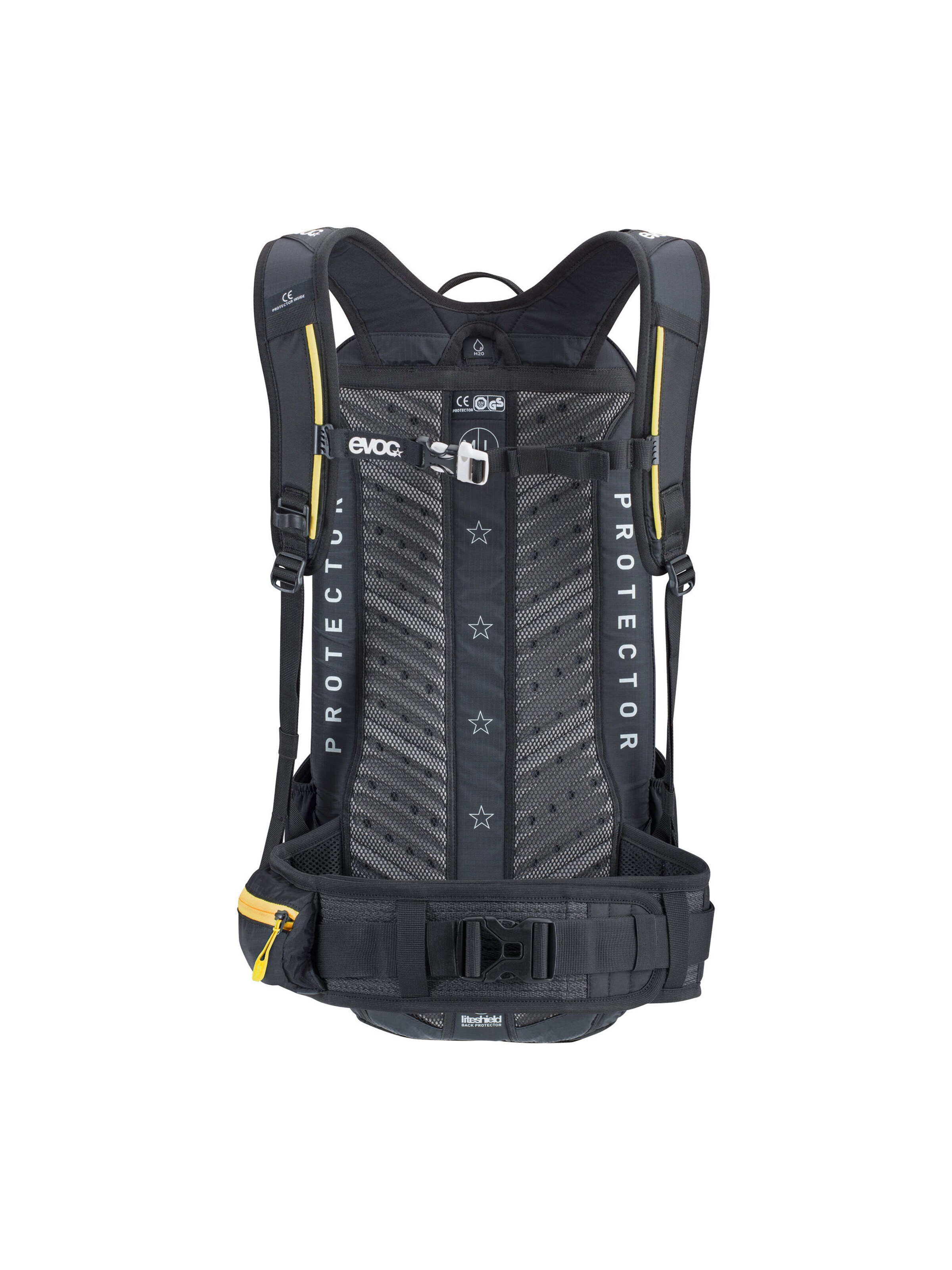 EVOC Rucksack 'Protektor' in Schwarz