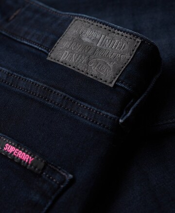 Superdry - Skinny Vaquero en azul