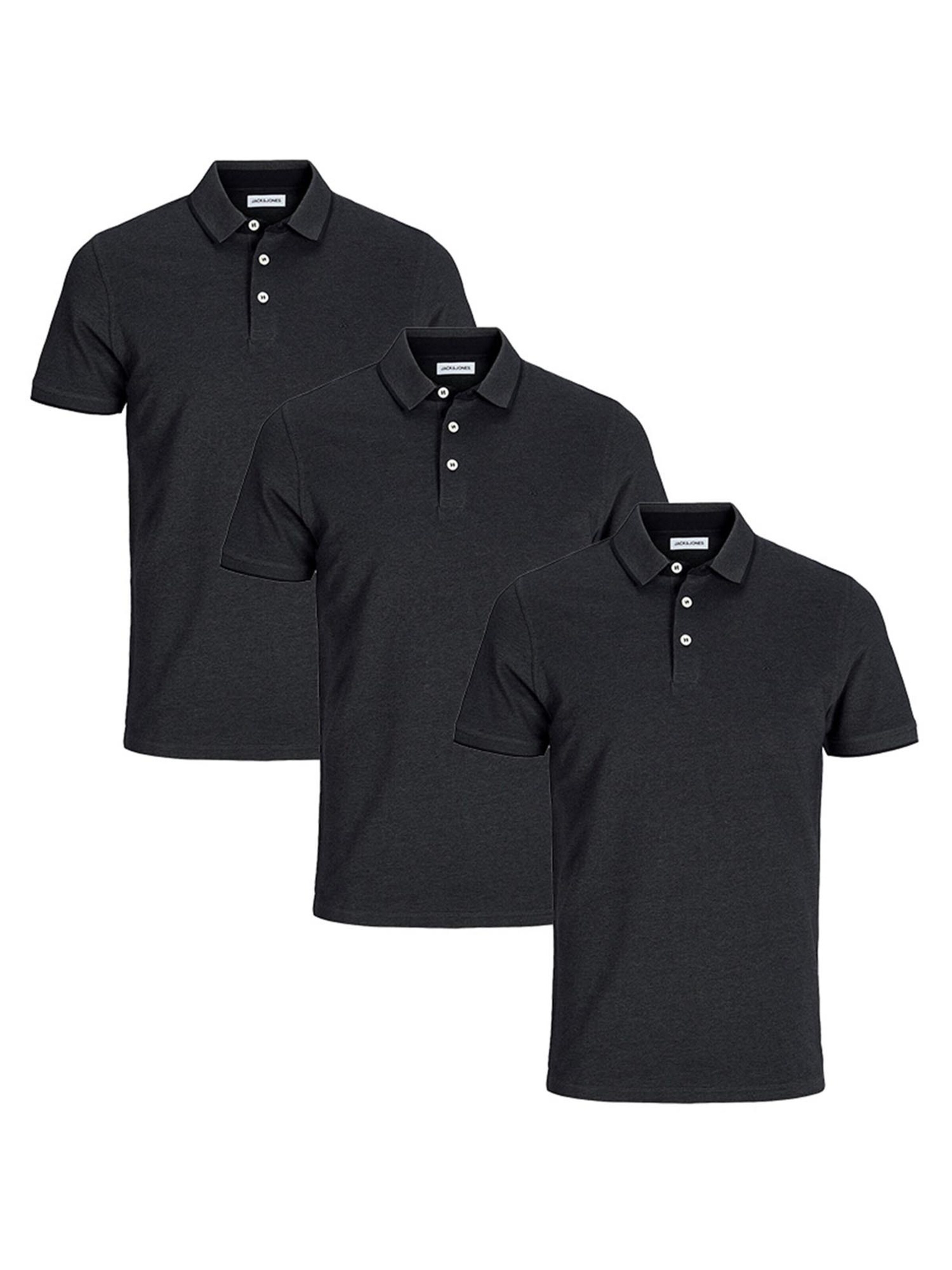 JACK & JONES Shirt 'Paulos - Slim Fit' in Grey: front