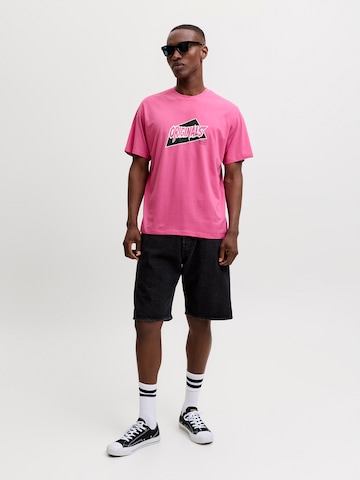 JACK & JONES Majica 'JORKAI ARCHIVE' | roza barva