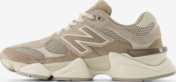 Baskets basses '9060' new balance en marron : devant