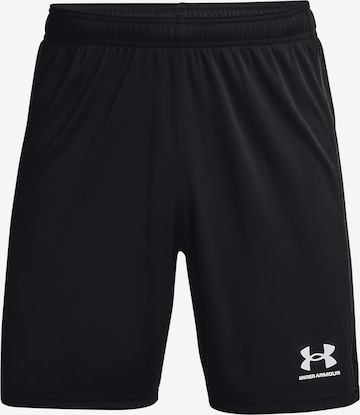 UNDER ARMOUR Sportnadrágok 'Challenger' - fekete: elől