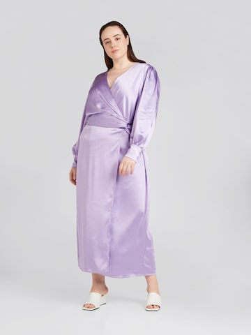 CITA MAASS co-created by ABOUT YOU Dress 'Bianca' in Purple: front