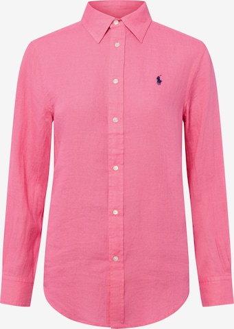 Chemisier Polo Ralph Lauren en rose : devant