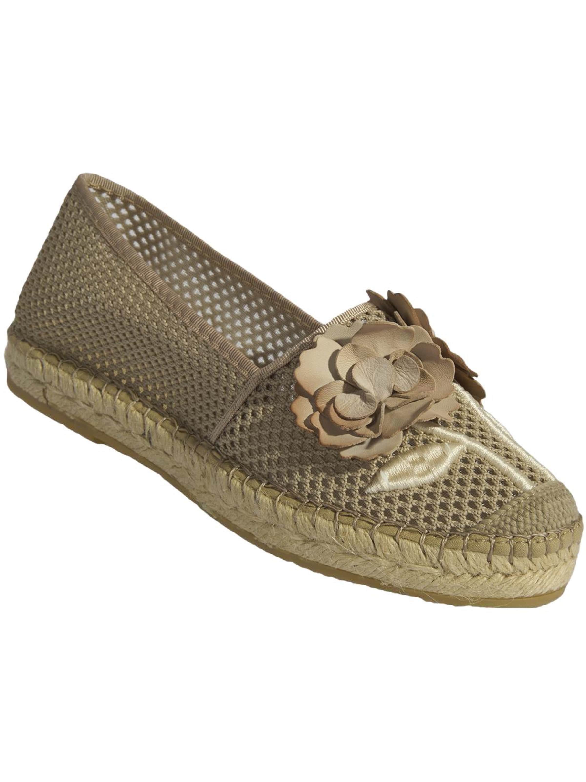 Desa Espadrilles 'Slip-Ons'‌‌‌‌‌‌‌ in Braun