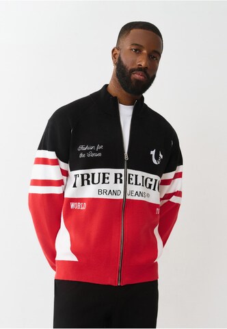 True Religion Sweat jacket in Red: front