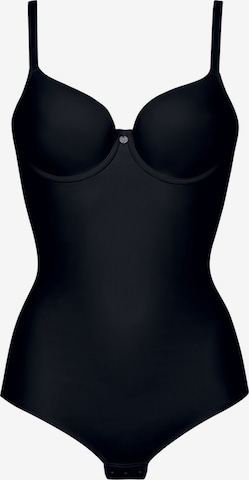 Lisca Corsage 'Bella' in Schwarz: Vorderseite