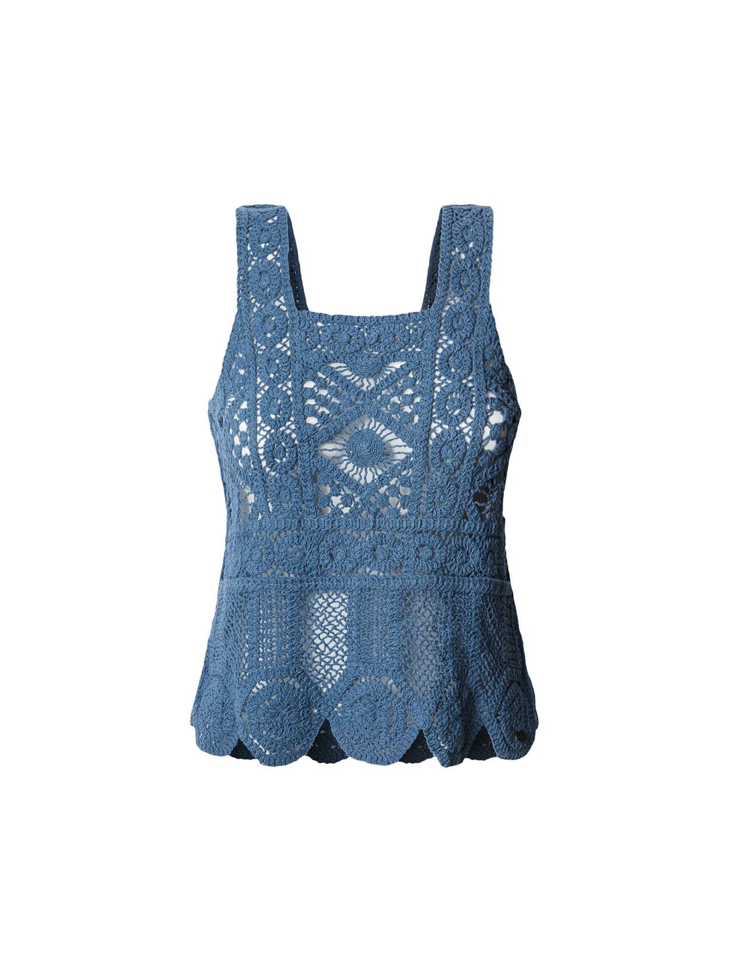 Top in maglia 'Olive' di Pepe Jeans in blu: frontale