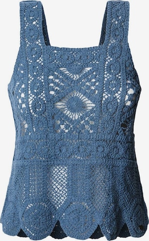 Pepe Jeans Stricktop 'Olive' in Blau: Vorderseite