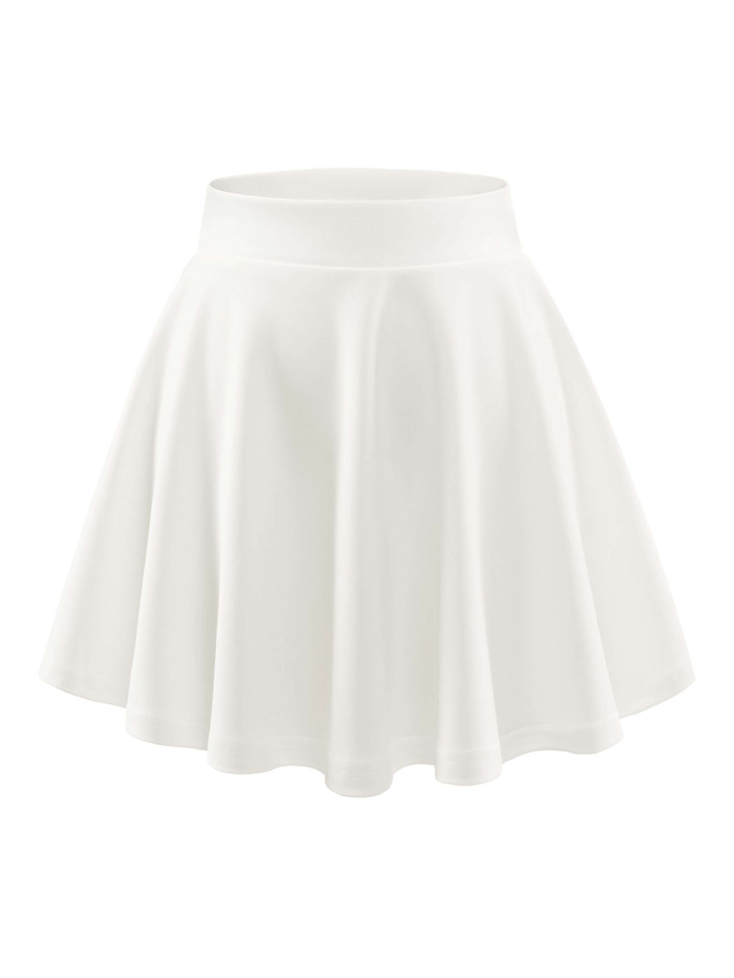 Zapaka Skirt in White: front