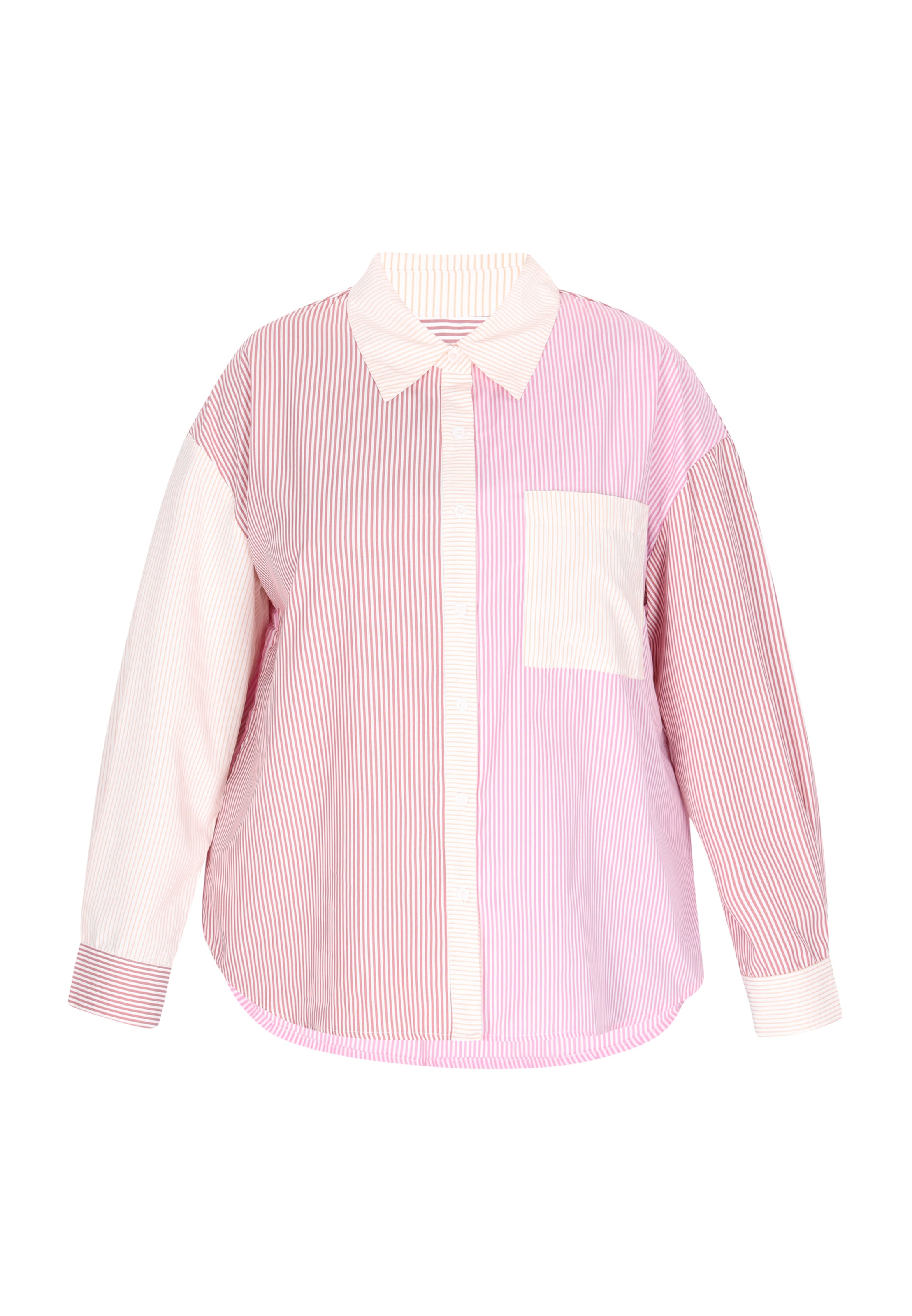 swirly Bluse in Pink: Vorderseite
