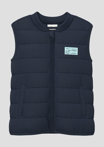 s.Oliver Vest in Blue