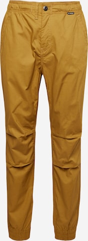 G-Star RAW Zwężany krój Spodnie w kolorze brązowy: przód