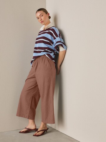 Next Wide leg Trousers in Brown