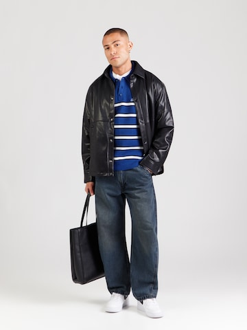 Calvin Klein Jeans Regular Pullover in Blau