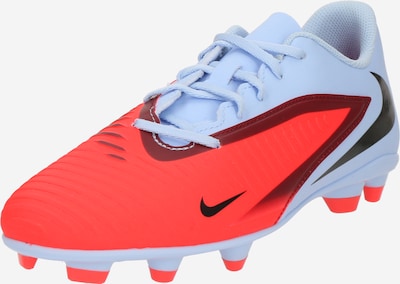 NIKE Kopačke 'PHANTOM 6 CLUB' u svijetloplava / neonsko narančasta / bordo / crna, Pregled proizvoda