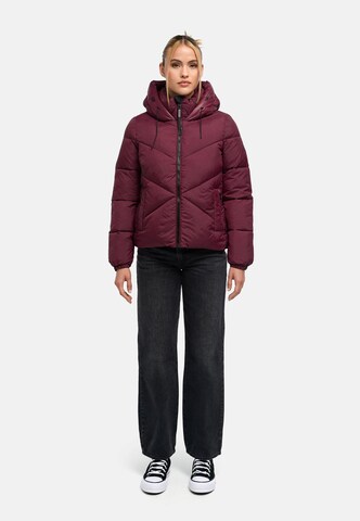 MARIKOO Winter jacket 'Pinaa XVI' in Red