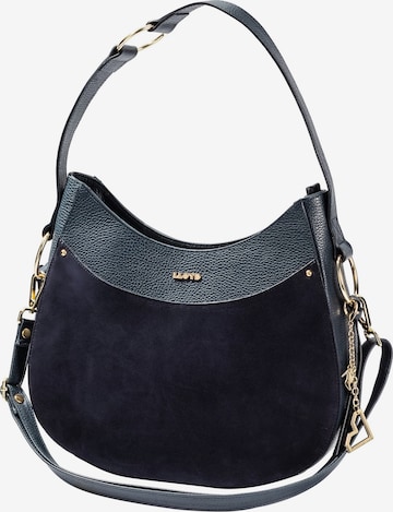 LLOYD Damentasche 'HOBO-BAG' in Blue: front