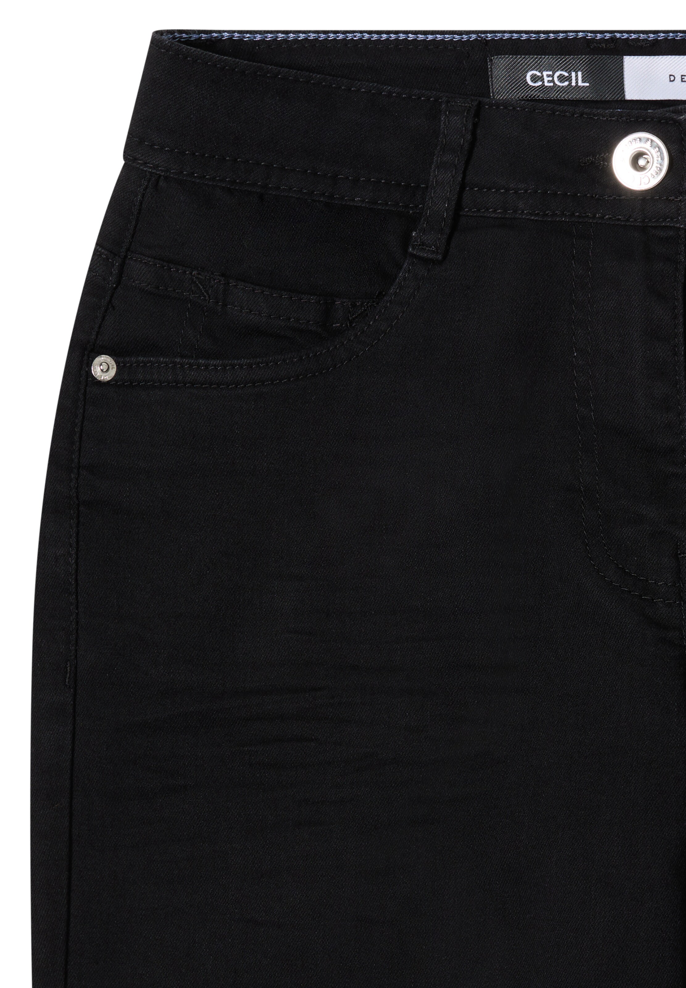 STREET ONE Loose fit Jeans in Black