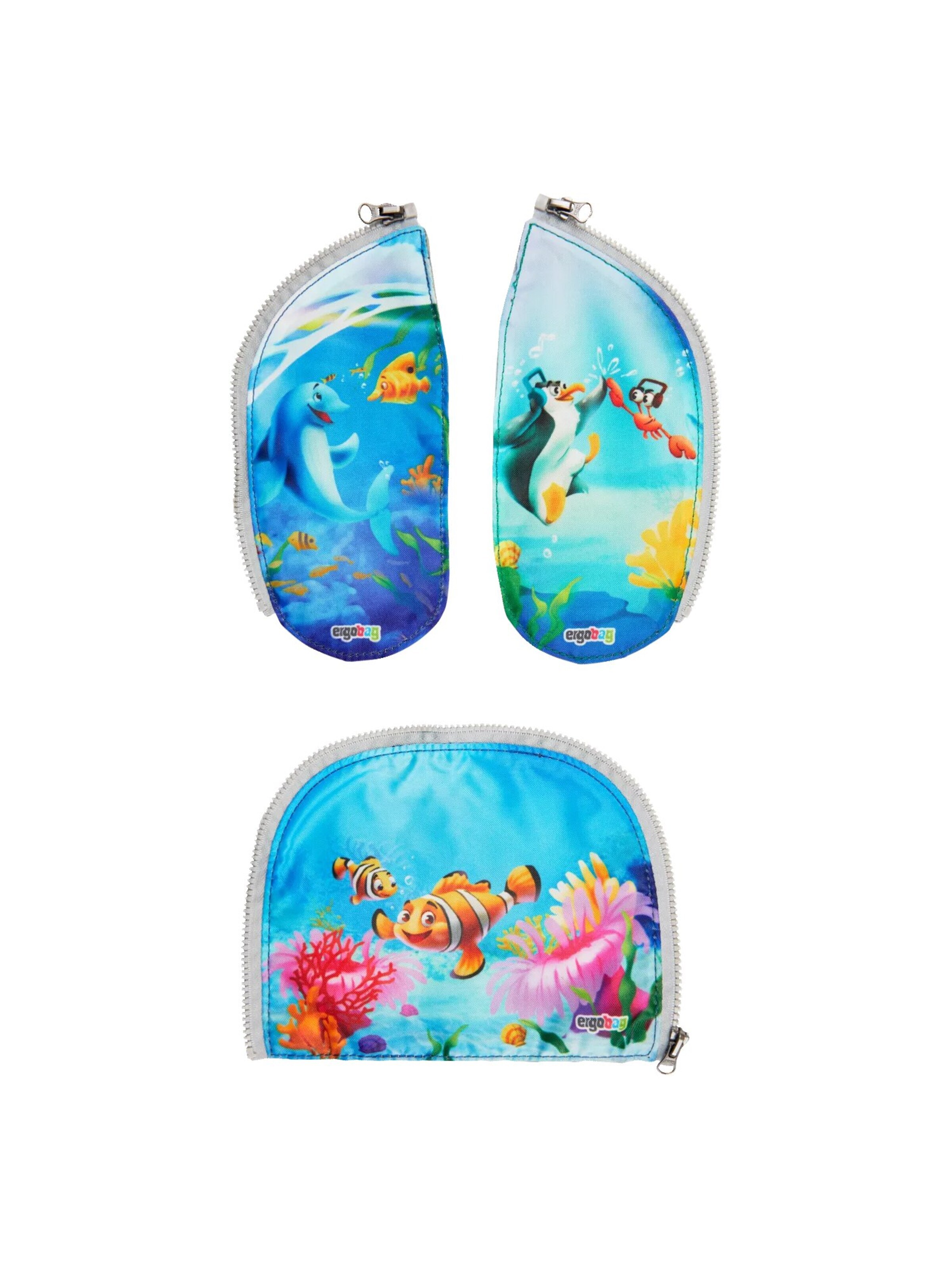 ergobag Bag 'Zippies Zippies' in Blue: front