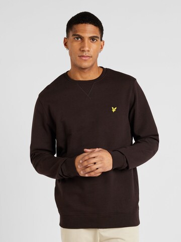 Lyle & Scott Tréning póló - barna: elől