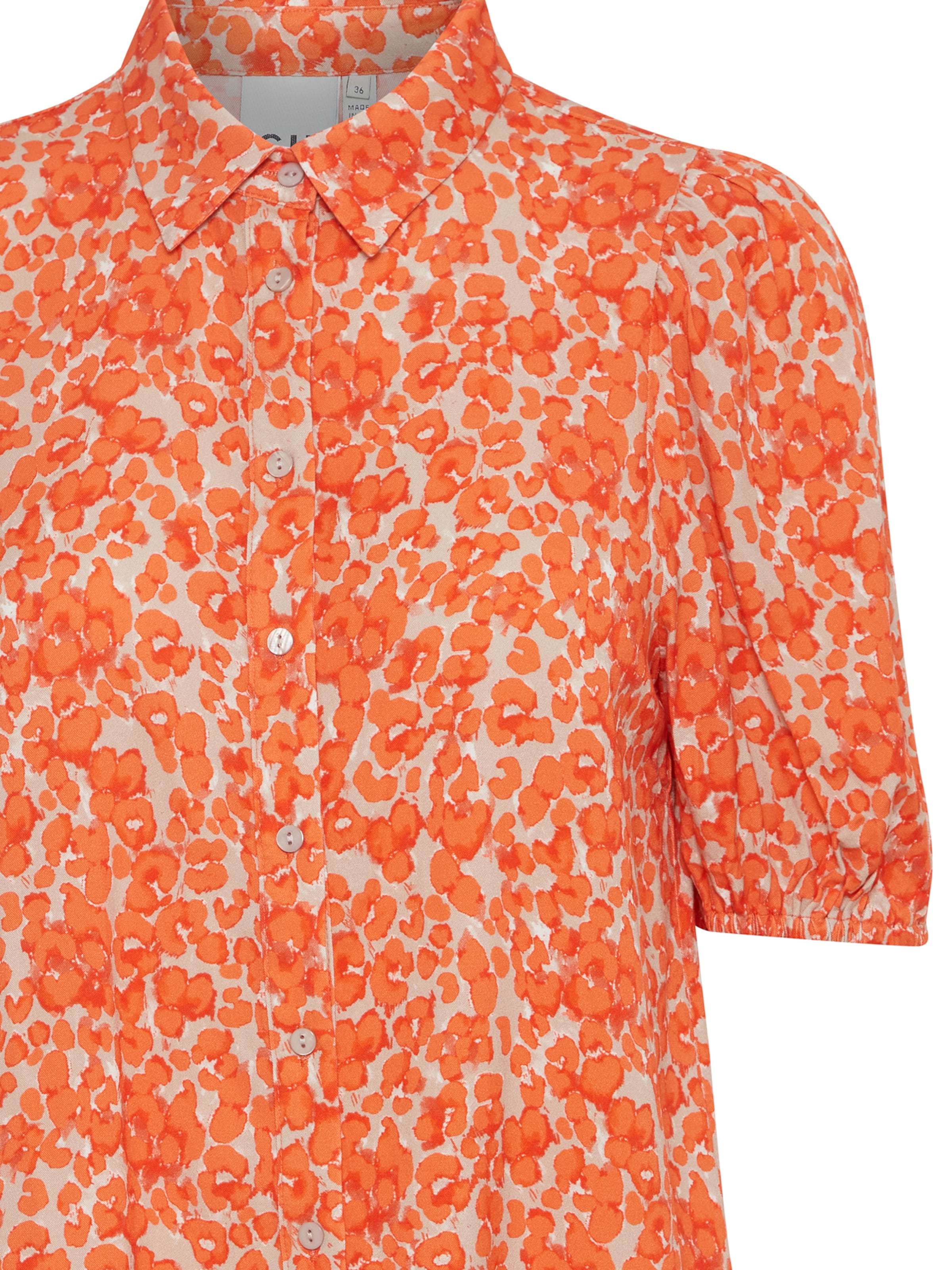 Camicia da donna 'IHAya' di ICHI in arancione