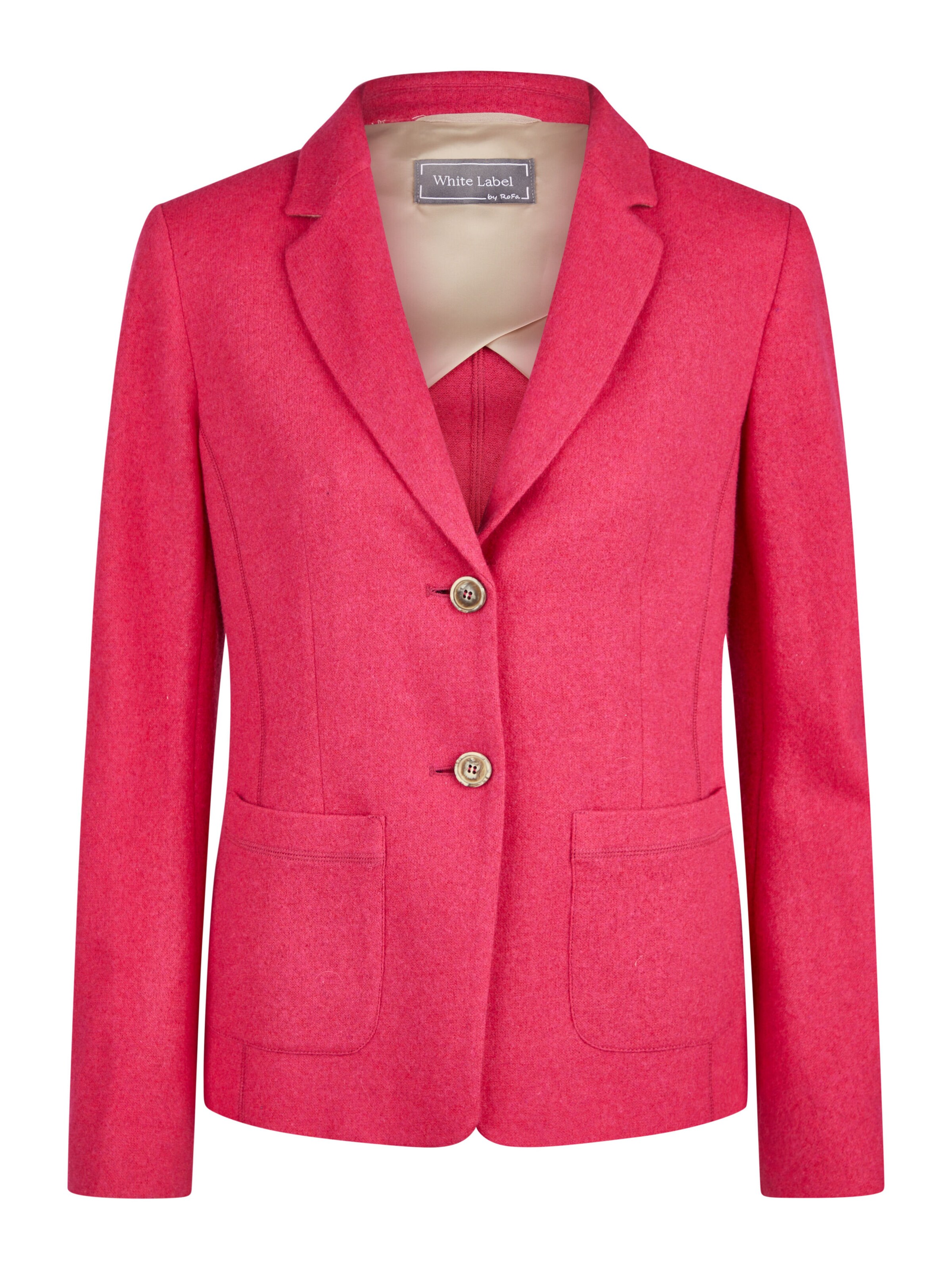 White Label Blazer in Pink: front